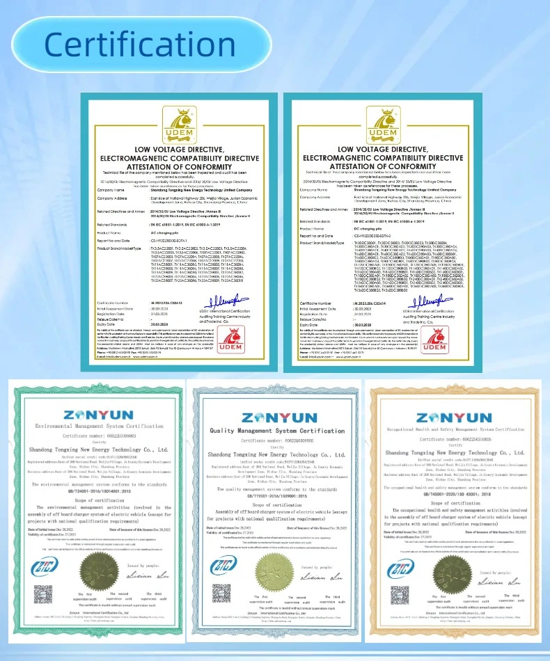 Ocpp Gbt CCS Type 2 Solar Home AC EV Fast Charging Pile Station Level 2 11kw 22kw 44kw Car 32A Wallbox 7kw EV Charger